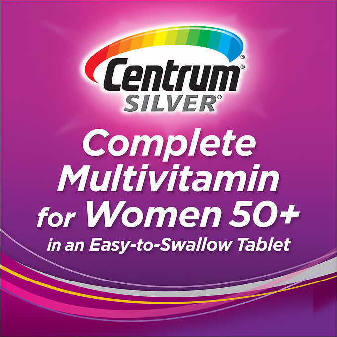Витамины Для Женщин 50+ Centrum Silver, 275 таблеток - Shopping TEMA