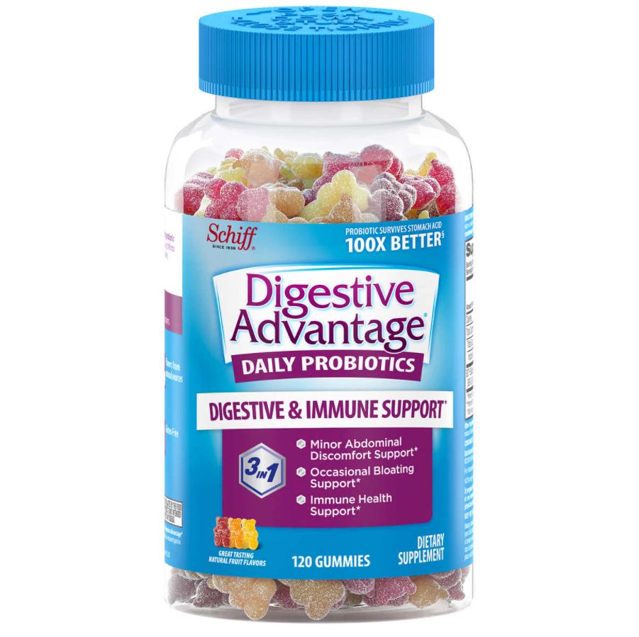 Пробиотик Schiff Digestive Advantage Probiotic, 120 конфет