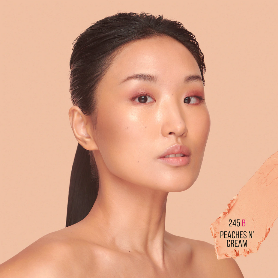 245B Peaches N Cream - light-medium skin with beigey-pink undertone