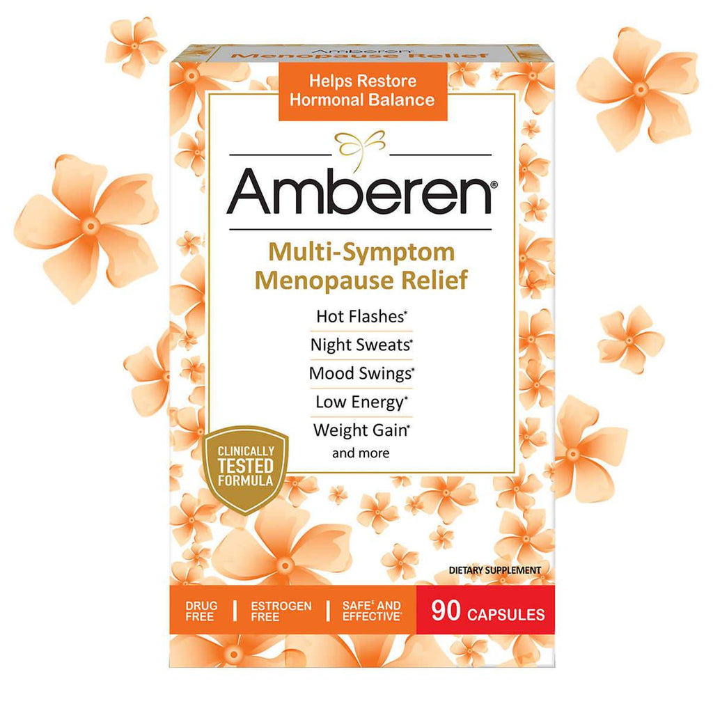 Средство при менопаузе Amberen Menopause Relief, 90 капсул - Shopping TEMA