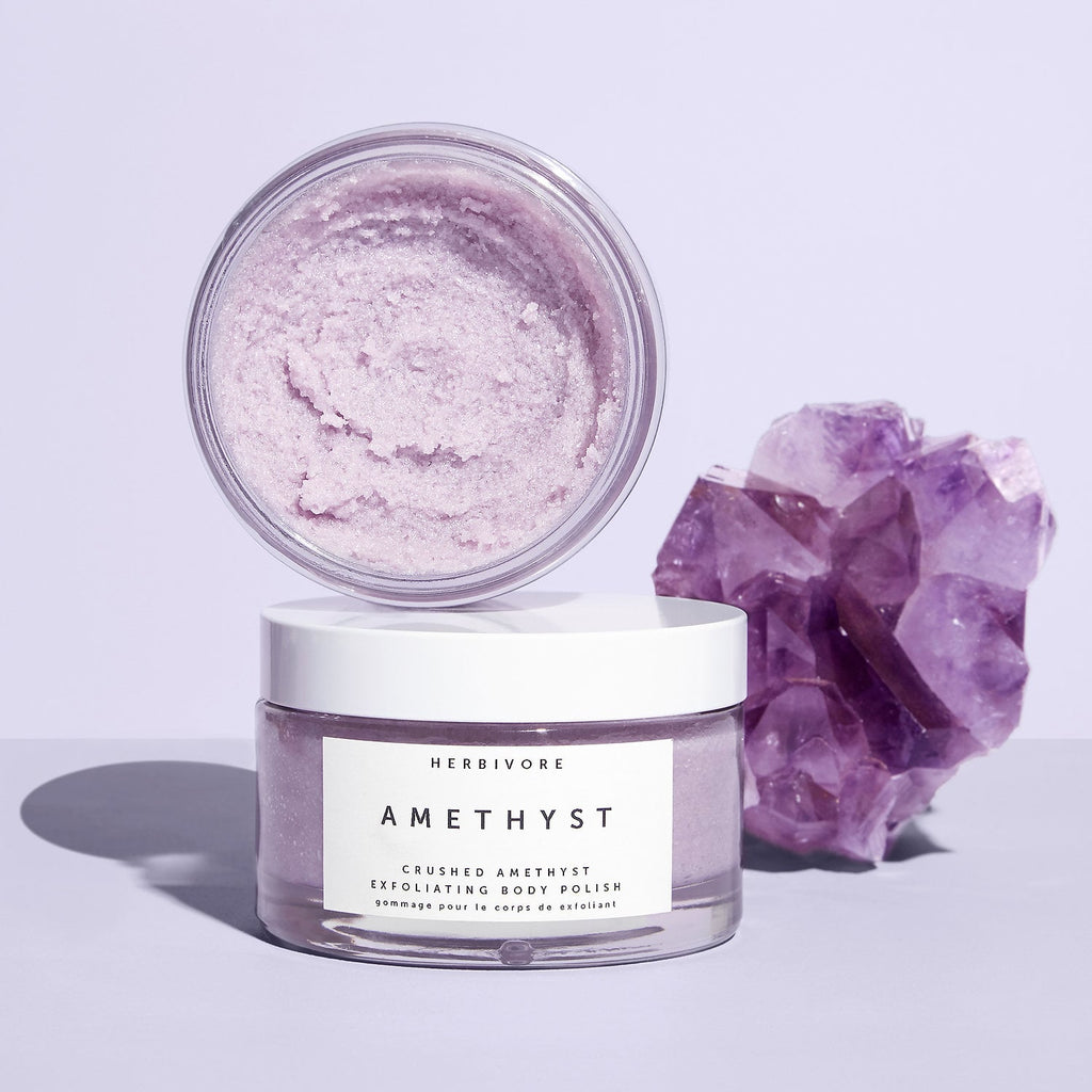 Скраб Herbivore Crushed Amethyst Exfoliating Body Polish - Shopping TEMA