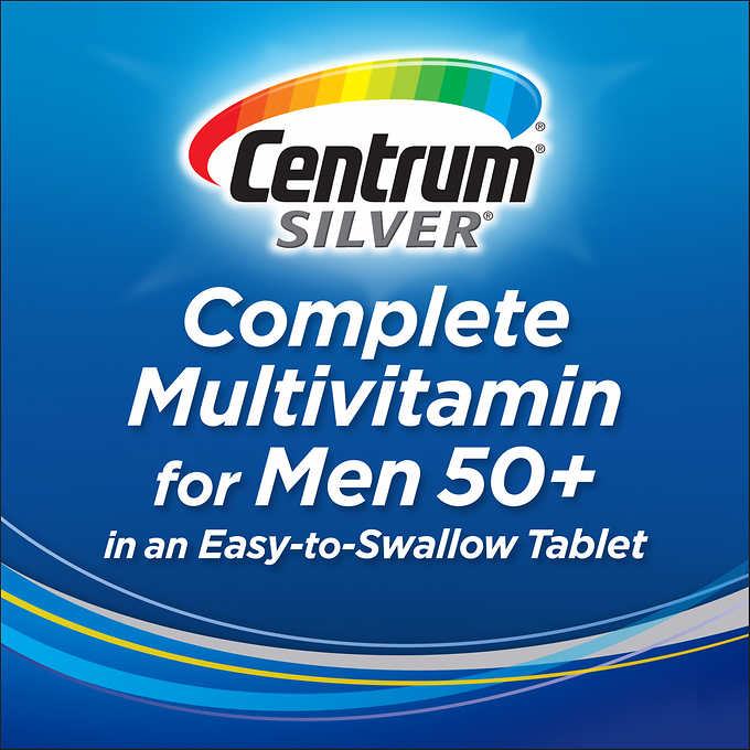 Витамины Для Мужчин 50+ Centrum® Silver®, 275 таблеток - Shopping TEMA