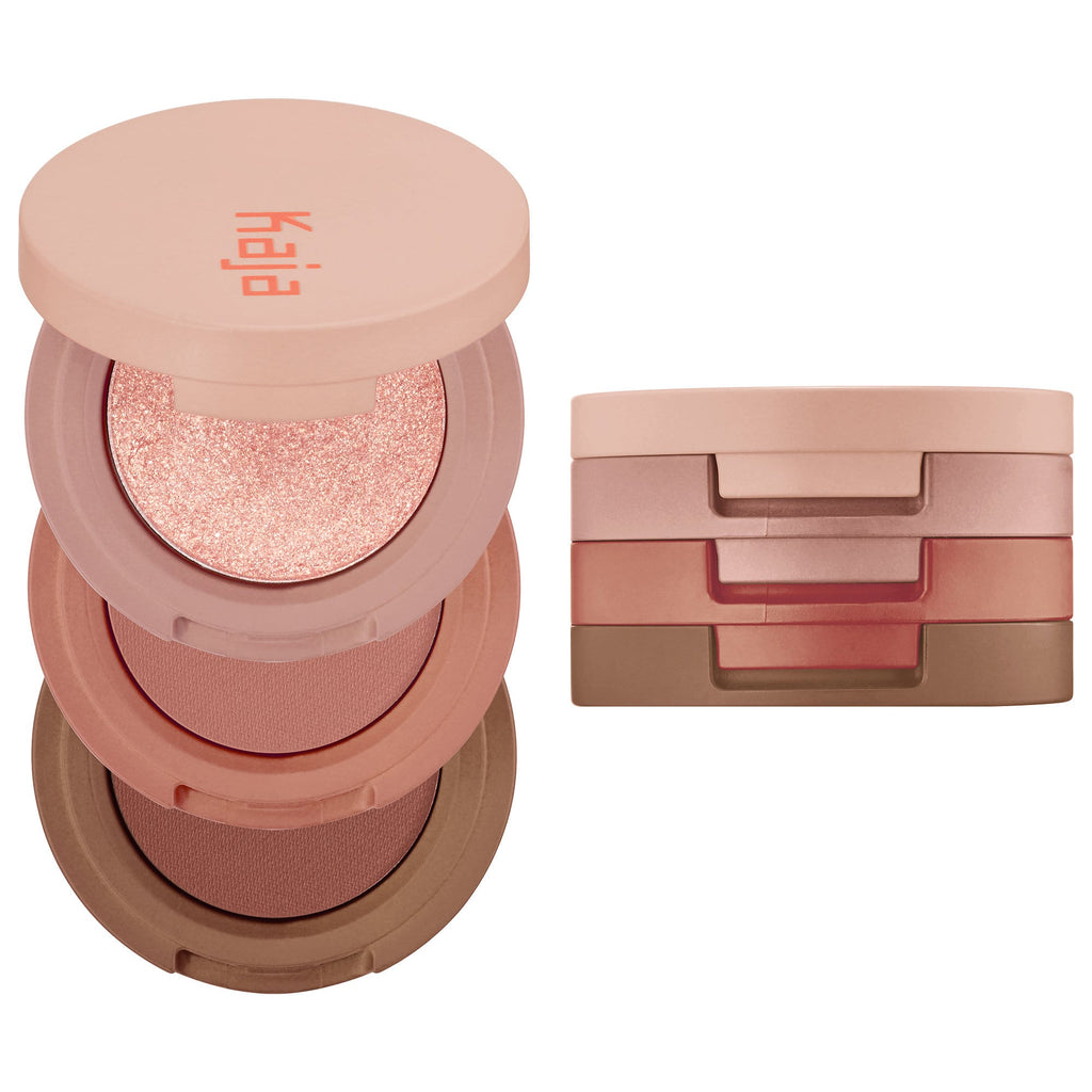 Тени Kaja Beauty Bento Bouncy Shimmer Eyeshadow Trio - Shopping TEMA