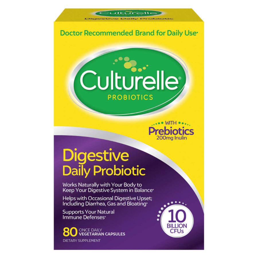 Пробиотик Culturelle® Digestive Health Probiotic, 80 капсул