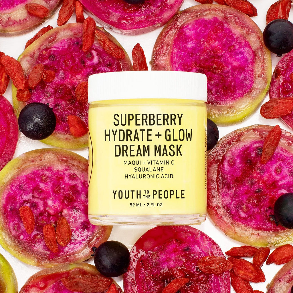 Ночная маска Youth To The People Superberry Hydrate + Glow Dream Mask - Shopping TEMA