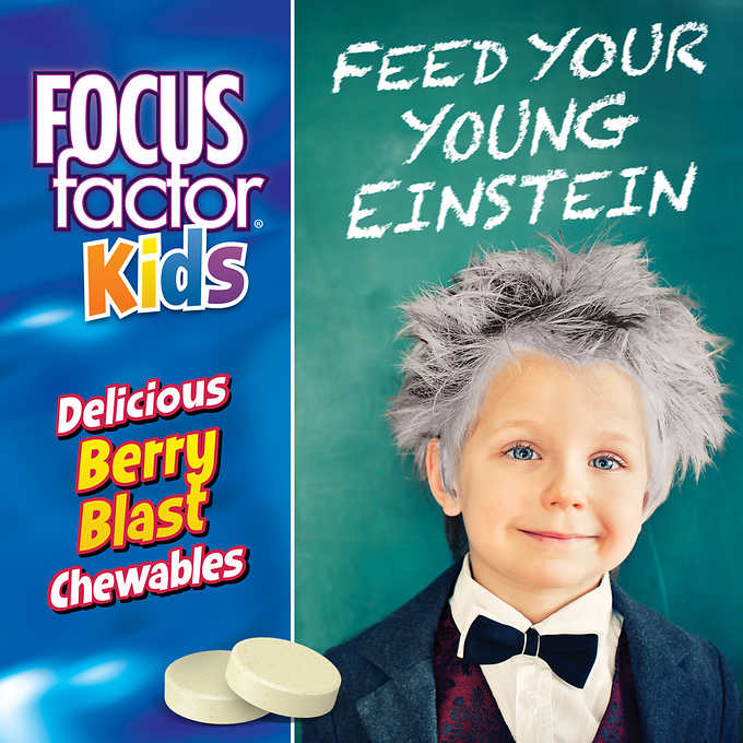 Витамины Для Детей FOCUSfactor Kids, 150 жевательных конфет - Shopping TEMA