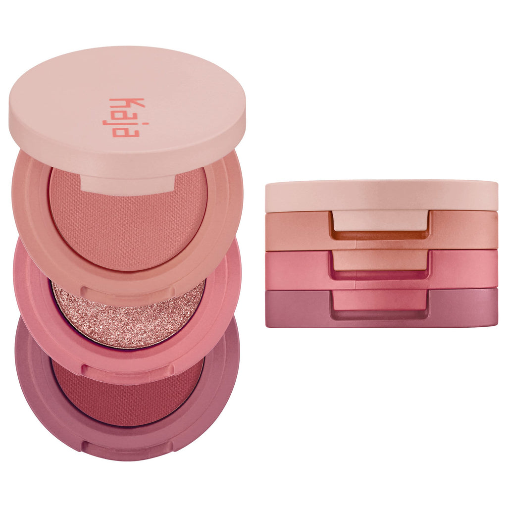 Тени Kaja Beauty Bento Bouncy Shimmer Eyeshadow Trio - Shopping TEMA