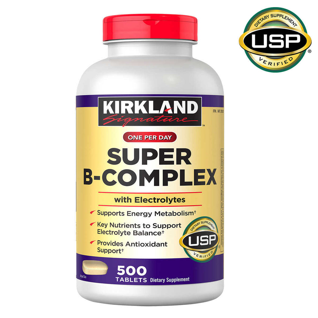 Витамин B Kirkland Signature Super B-Complex, 500 таблеток - Shopping TEMA