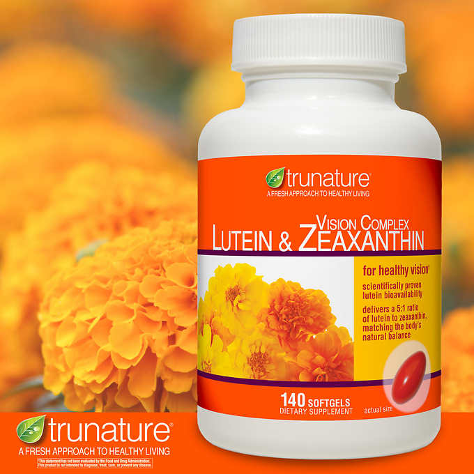 Поддержка Зрения trunature Lutein & Zeaxanthin, 140 капсул - Shopping TEMA