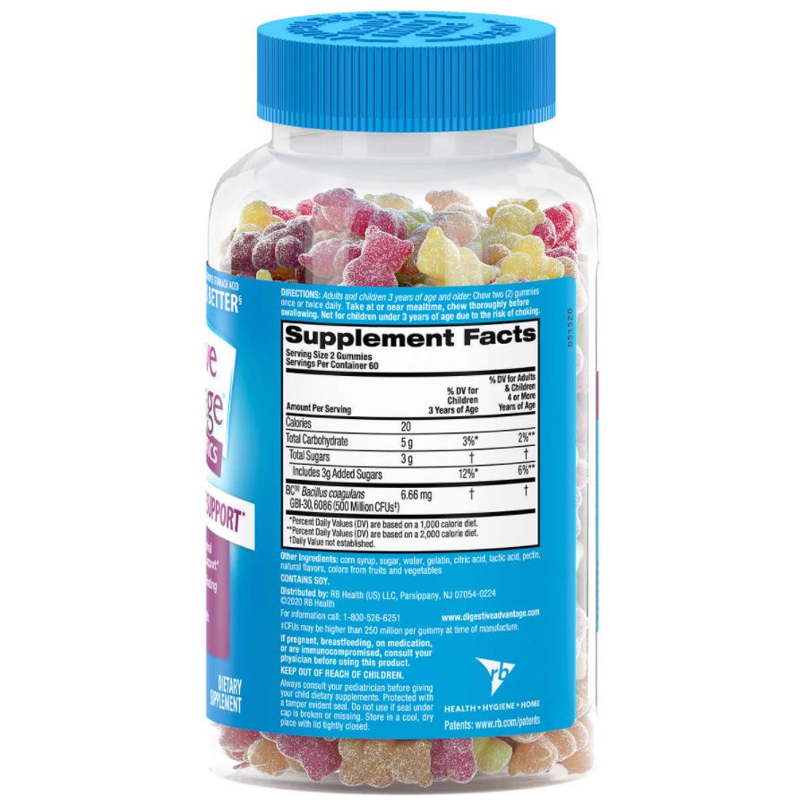Пробиотик Schiff Digestive Advantage Probiotic, 120 конфет