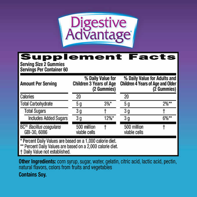 Пробиотик Schiff Digestive Advantage Probiotic, 120 конфет - Shopping TEMA