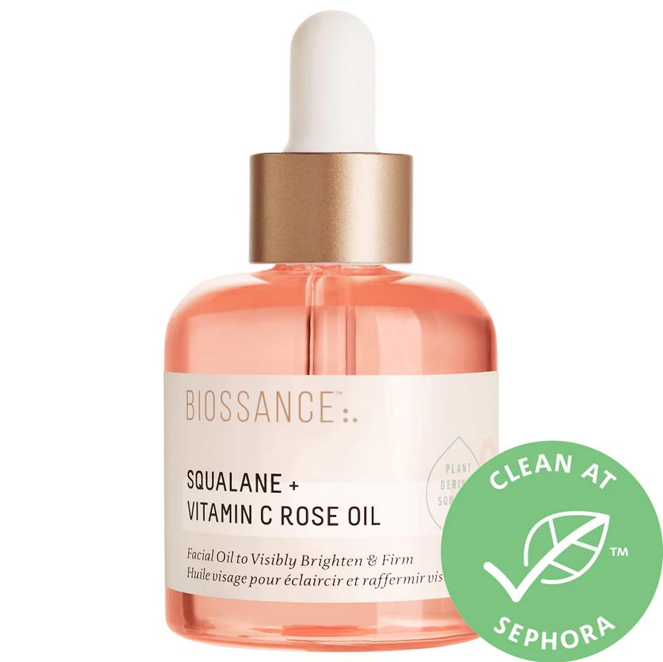 Масло Biossance Squalane + Vitamin C Rose Oil