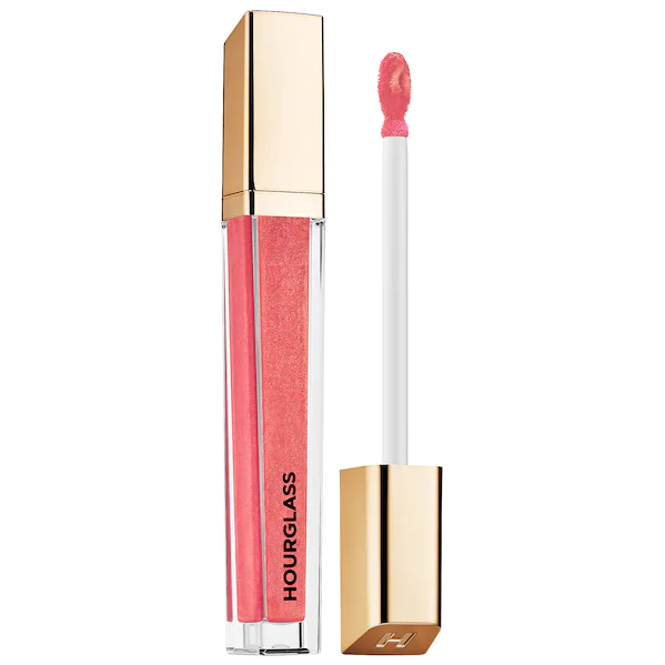 Solar - coral with gold pearl
