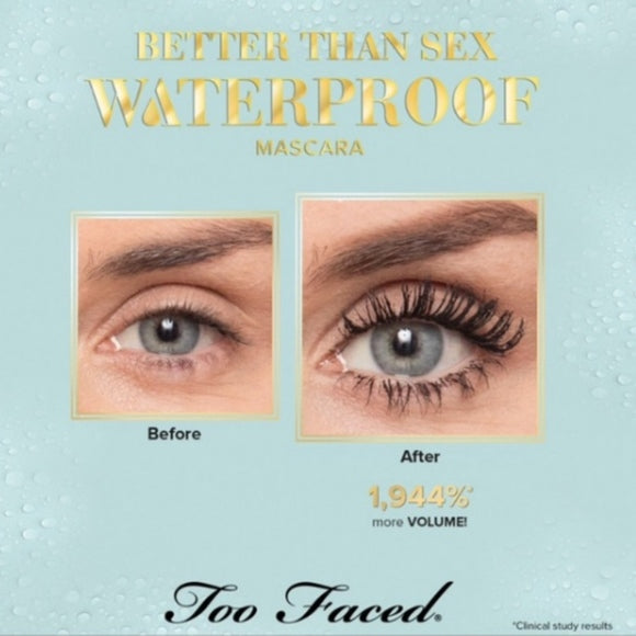 Тушь Too Faced Better Than Sex Waterproof Mascara - Shopping TEMA