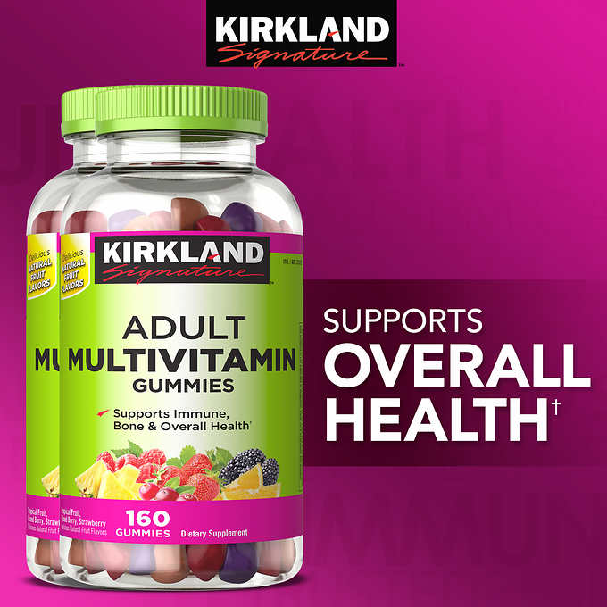 Мультивитамины Kirkland Signature, 320 жевательных конфет - Shopping TEMA