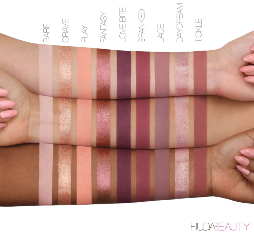 Палетка теней для век Huda Beauty New Nude Eyeshadow Palette - Shopping TEMA