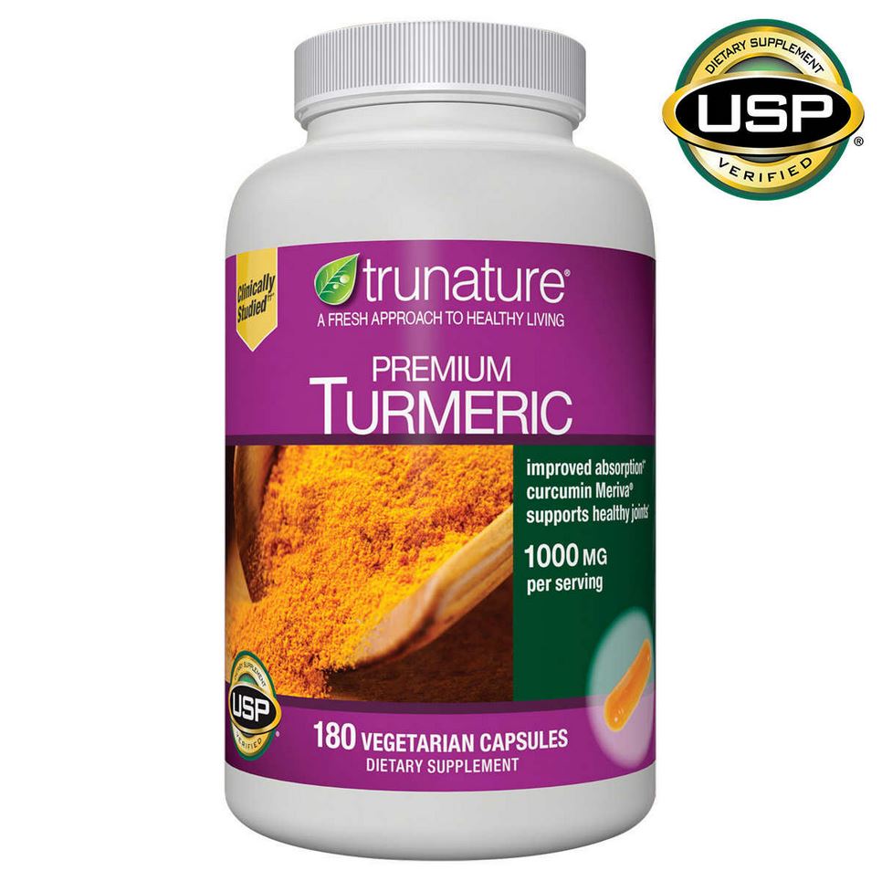 Премиум Турмерик trunature 1000 мг, 180 капсул - Shopping TEMA
